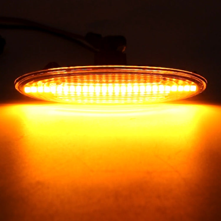 2 PCS DC12V / 5W Car LED Dynamic Blinker Side Lights Flowing Water Turn Signal Light for Lexus, Amber Light (Transparent) - Arrow Turn Lights by buy2fix | Online Shopping UK | buy2fix
