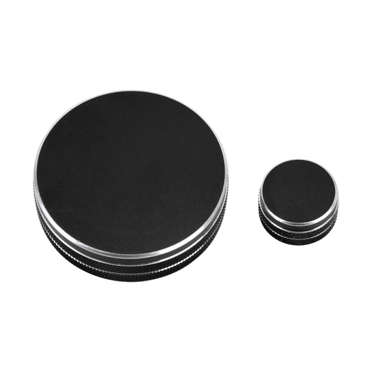 2 PCS Car Metal Central Control Knob Case for Cadillac (Black) by buy2fix