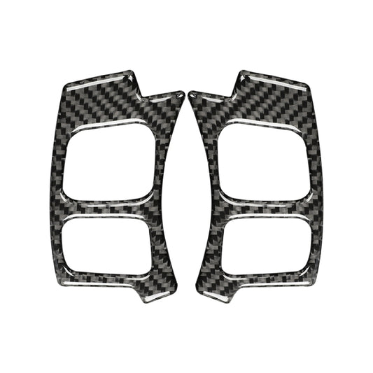 Car Carbon Fiber Steering Wheel Button Decorative Sticker for Lexus IS250 NX200 200t 300h 13-, Left Drive by buy2fix