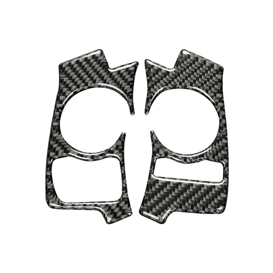 Car Carbon Fiber Steering Wheel Button Decorative Sticker for Lexus IS250 NX200 200t 300h 13-, Left Drive C Style by buy2fix