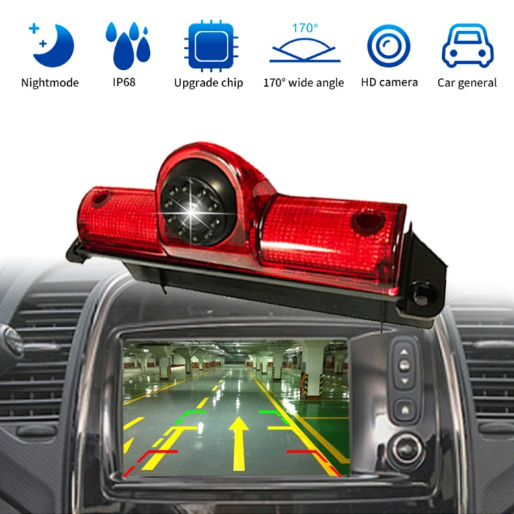 PZ467 Car Waterproof 170 Degree Brake Light View Camera for Chevrolet - Rear View Cameras by buy2fix | Online Shopping UK | buy2fix