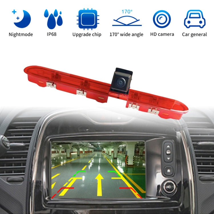 PZ471 Car Waterproof 170 Degree Brake Light View Camera for Citroen / Peugeot / Toyota - Rear View Cameras by buy2fix | Online Shopping UK | buy2fix