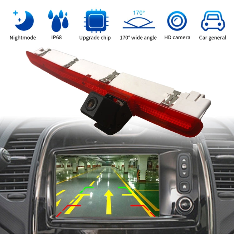 PZ473 Car Waterproof 170 Degree Brake Light View Camera for Volkswagen T6 Single Door - Rear View Cameras by buy2fix | Online Shopping UK | buy2fix