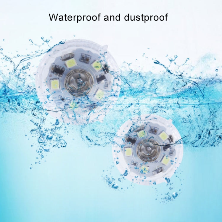 Universal Car Wireless LED Atmosphere Lights Emergency Foot Light (Pink Light) by buy2fix