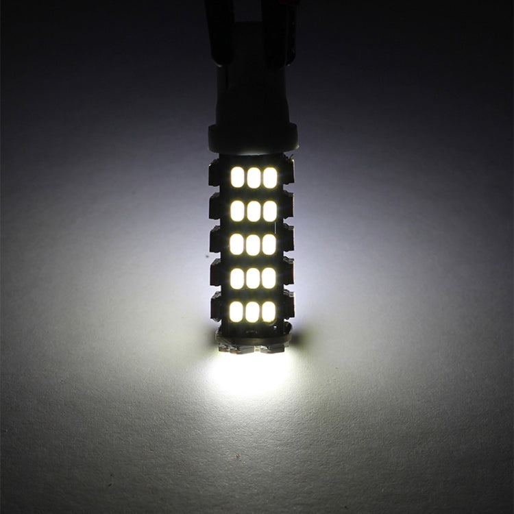 10 PCS T10 DC12V / 1.5W / 6500K / 75LM Car Clearance Lights Reading Lamp with 68LEDs SMD-3020 Lamp Beads - Brake Lights by buy2fix | Online Shopping UK | buy2fix