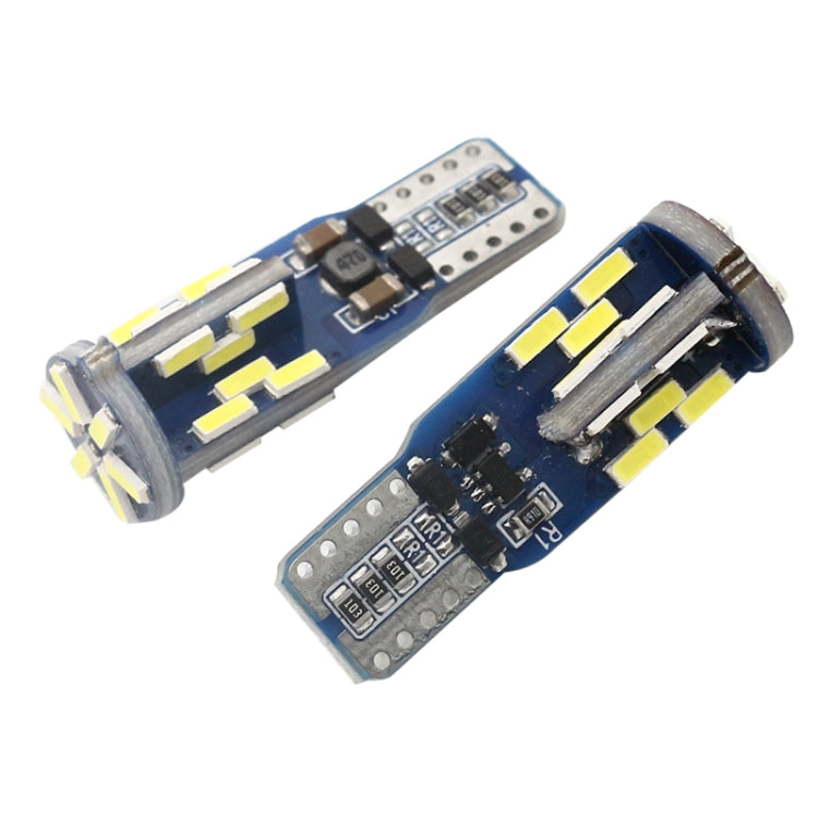 10 PCS T10 DC12V / 3W / 6000K / 180LM Car Canbus Decoding LED Clearance Lights with 30LEDs SMD-4041 Lamp Beads - Brake Lights by buy2fix | Online Shopping UK | buy2fix