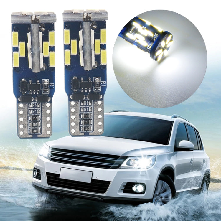 10 PCS T10 DC12V / 3W / 6000K / 180LM Car Canbus Decoding LED Clearance Lights with 30LEDs SMD-4041 Lamp Beads - Brake Lights by buy2fix | Online Shopping UK | buy2fix