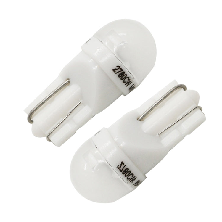 20 PCS T10 DC12V / 0.25W / 6500K / 20LM Car Round Head Plug-in Bubble Reading Light with 1LEDs SMD-3030 Lamps - Clearance Lights by buy2fix | Online Shopping UK | buy2fix