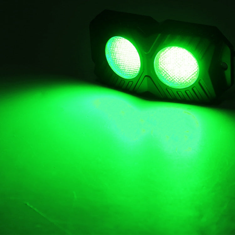 18W DC 12-24V 1.2A LED Double Row Car Bottom Light / Chassis Light / Yacht Deck Atmosphere Light (Green Light) - Decorative Lights by buy2fix | Online Shopping UK | buy2fix