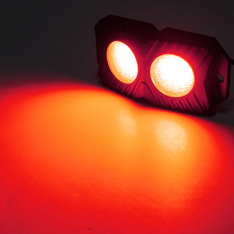 18W DC 12-24V 1.2A LED Double Row Car Bottom Light / Chassis Light / Yacht Deck Atmosphere Light (Red Light) - Decorative Lights by buy2fix | Online Shopping UK | buy2fix