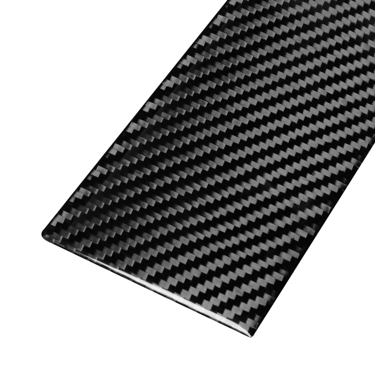4 PCS Car Carbon Fiber B Pillar Decorative Sticker for Infiniti FX 2009-2013/QX70 2014-, Left and Right Drive Universal - Decorative Strip by buy2fix | Online Shopping UK | buy2fix