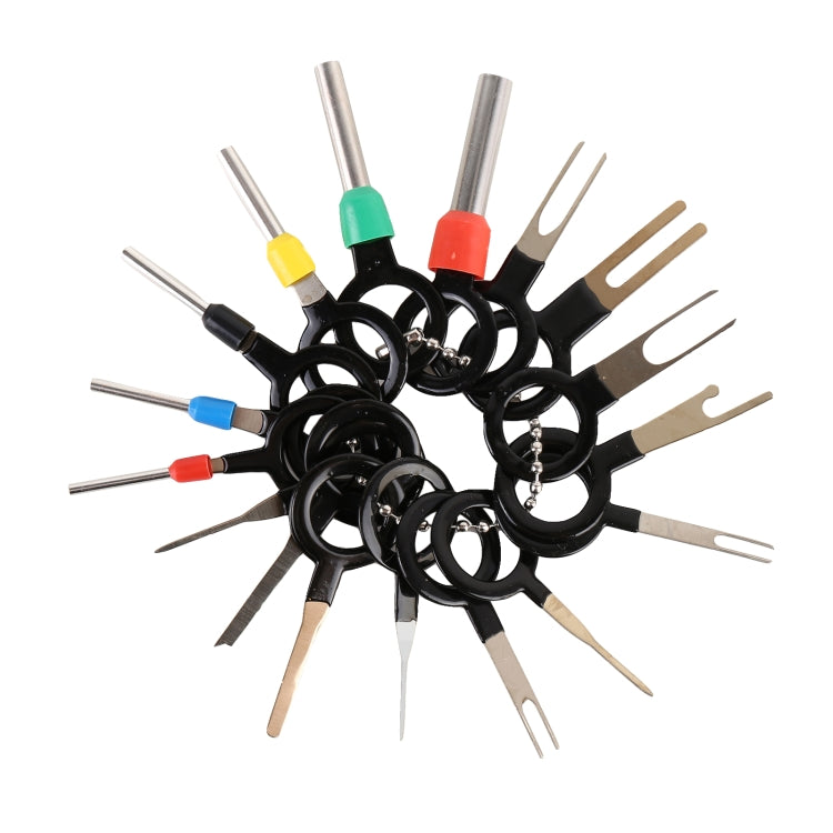 59 in 1 Car Plug Circuit Board Wire Harness Terminal Extraction Pick Connector Crimp Pin Back Needle Remove Tool - Booster Cable & Clip by buy2fix | Online Shopping UK | buy2fix