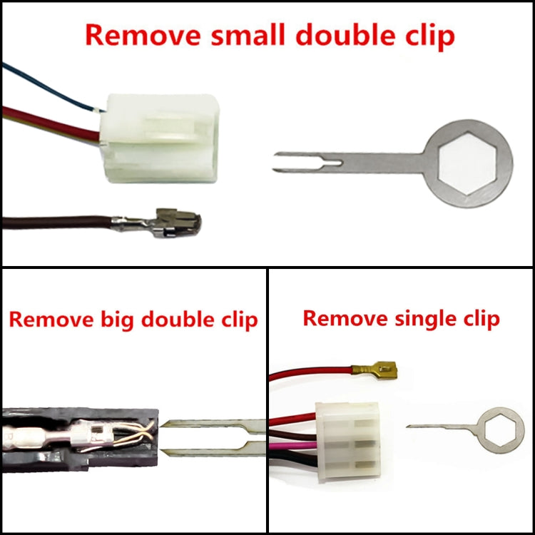 59 in 1 Car Plug Circuit Board Wire Harness Terminal Extraction Pick Connector Crimp Pin Back Needle Remove Tool - Booster Cable & Clip by buy2fix | Online Shopping UK | buy2fix