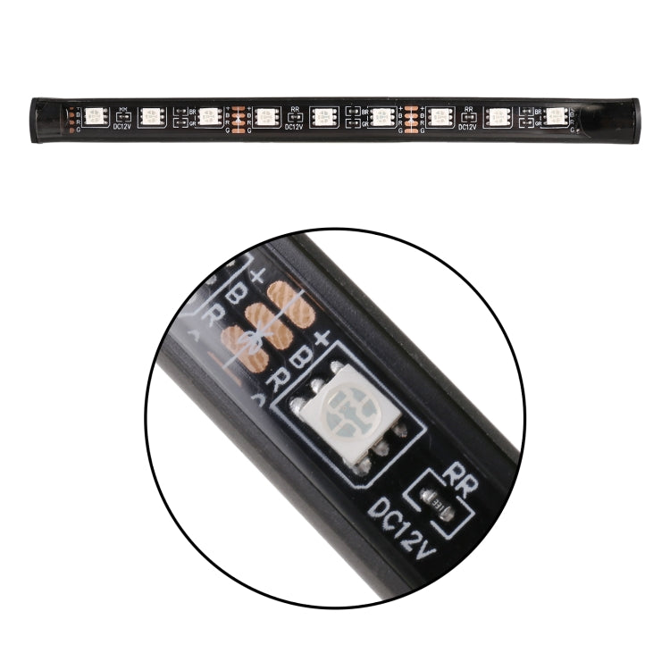 4 in 1 Universal Car USB 8-color APP Control LED Atmosphere Light Decorative Lamp, with 9LEDs Lamps Cable Length: 1.5m - by buy2fix | Online Shopping UK | buy2fix