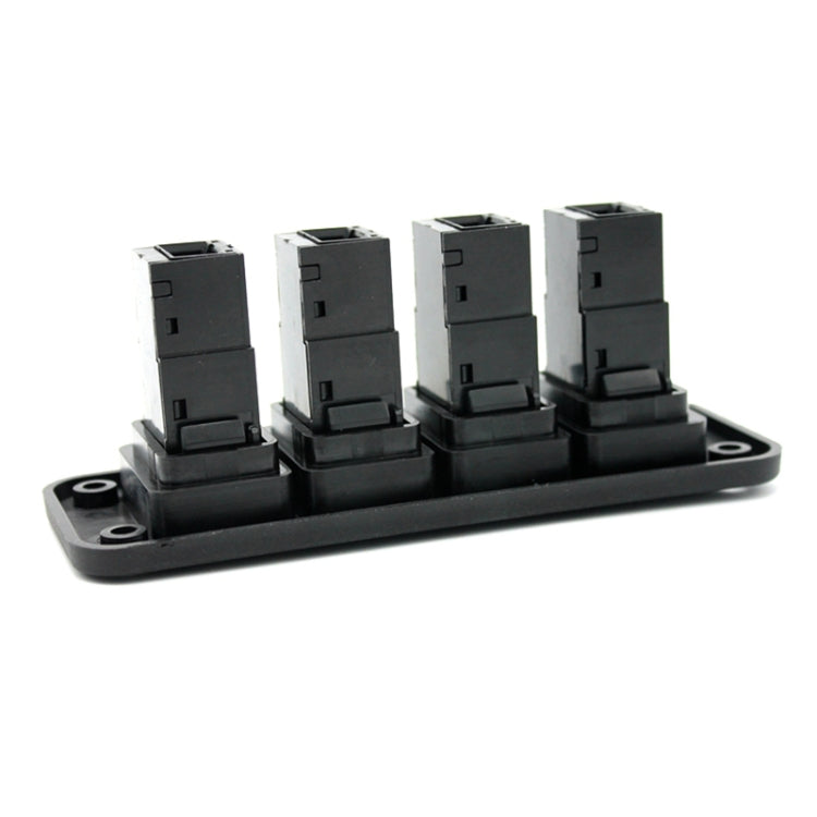 12-24V Car Modified 4-position Switch Panel for Toyota - Car Switches by buy2fix | Online Shopping UK | buy2fix