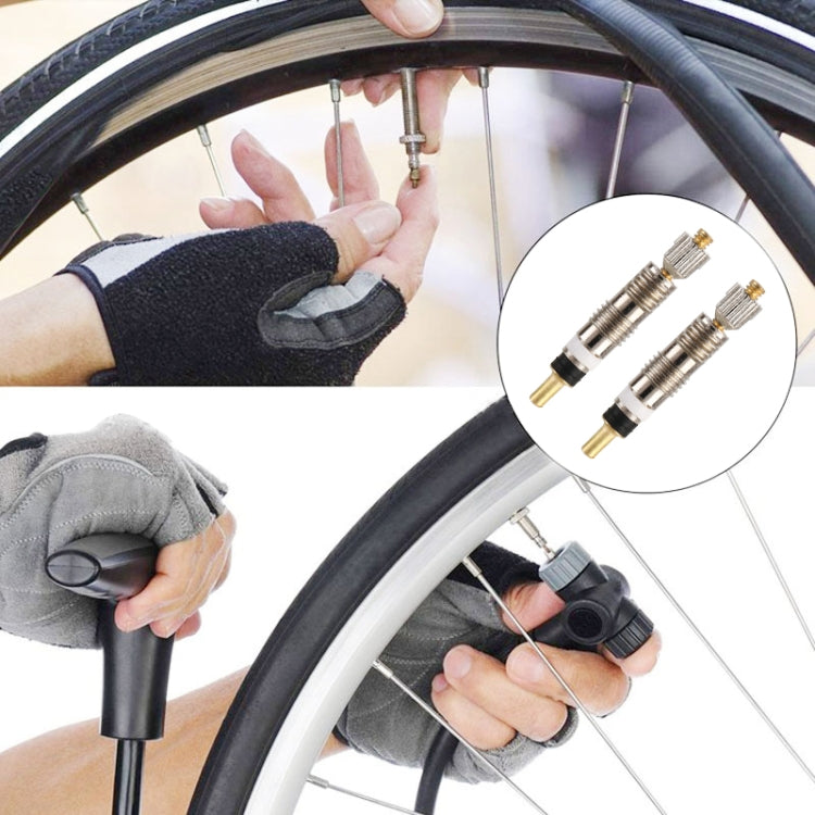 30 PCS VT-002 Bicycle Detachable French Valve Core Style: Ruled - Tire Valve Caps by buy2fix | Online Shopping UK | buy2fix