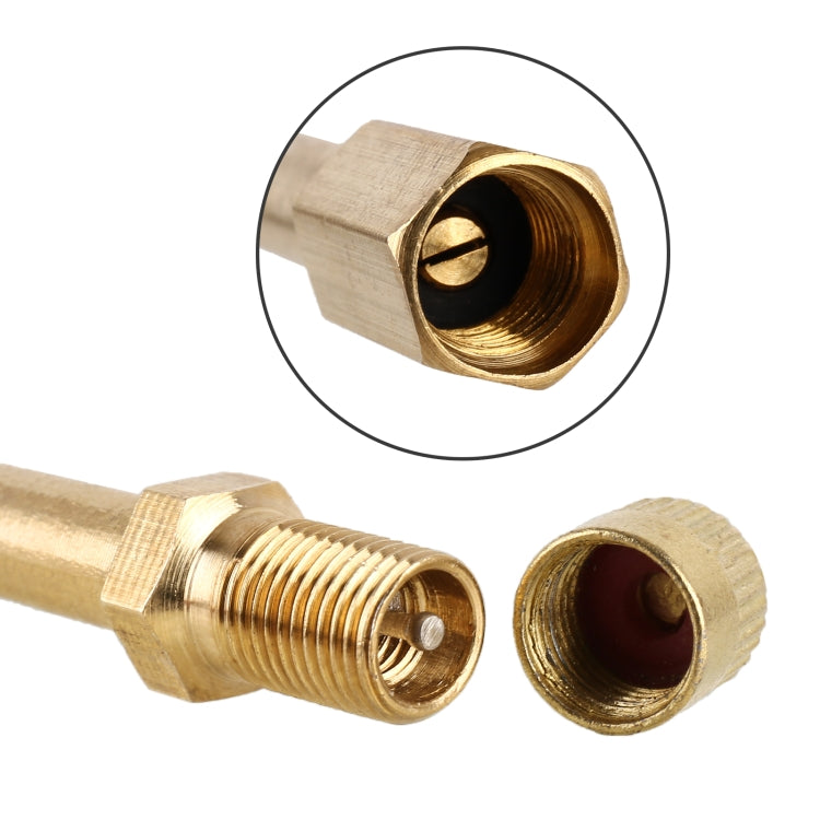 5 PCS Car Tires Valve Inflatable Extension Tube, Length: 100mm by buy2fix