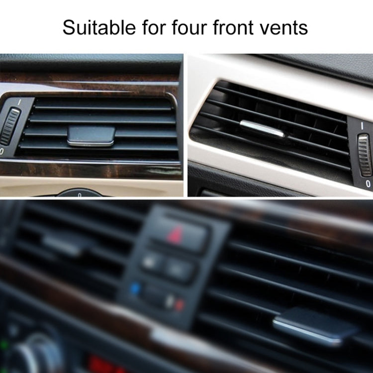 Car Front Air Conditioning Exhaust Switch Paddle Air Conditioning Leaf Clip for BMW 3 Series E90, Left and Right Drive Universal by buy2fix