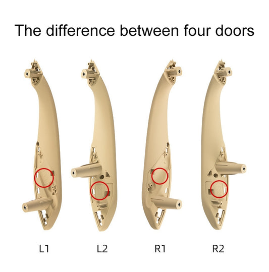 Car Right Front Side Inner Armrest Door Handle for BMW F30 / F35, Left and Right Drive Universal(Black) by buy2fix