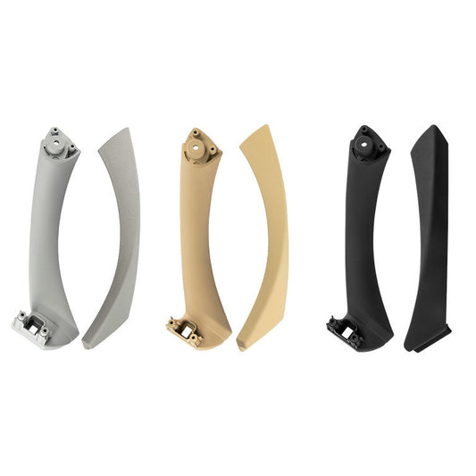 Car Left Side Inner Armrest Door Handle Assembly for BMW E90 2005-2012, Left and Right Drive Universal (Beige) by buy2fix