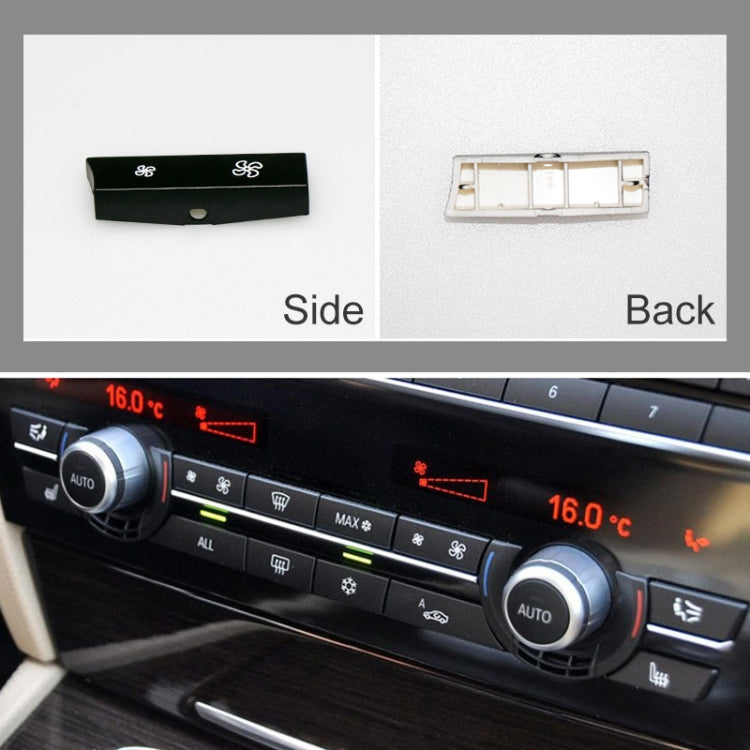 Car Air Conditioner Panel Switch Button 12-button 61319313923 for BMW F10 / F07 / F02 by buy2fix