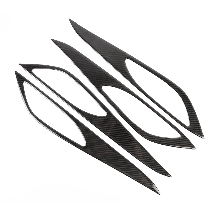 4 in 1 Car Carbon Fiber Inner Door Frame Decorative Sticker for Buick Regal 2017-2021 - Car Interior Mouldings by buy2fix | Online Shopping UK | buy2fix