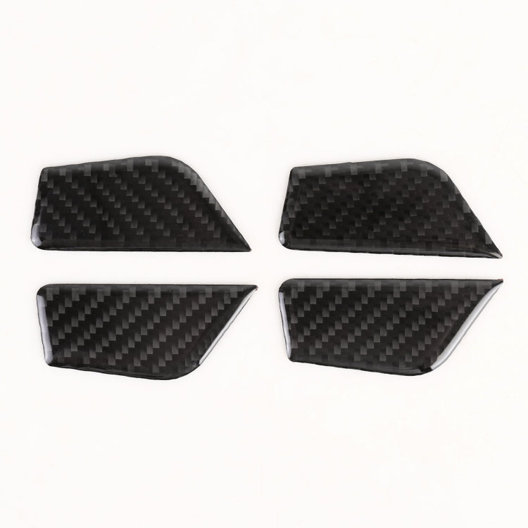 4 in 1 Car Carbon Fiber Inner Door Bowl Decorative Sticker for Buick Regal 2017-2021 - Car Interior Mouldings by buy2fix | Online Shopping UK | buy2fix