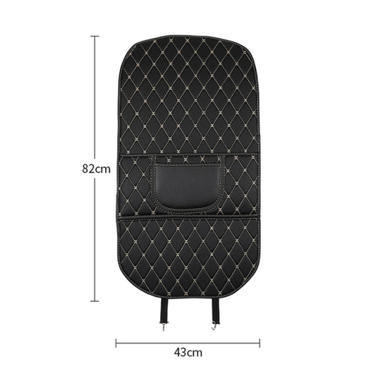 Car All-inclusive Seat Back Anti-kick Mat Rear Anti-dirty Pad Large Size by buy2fix
