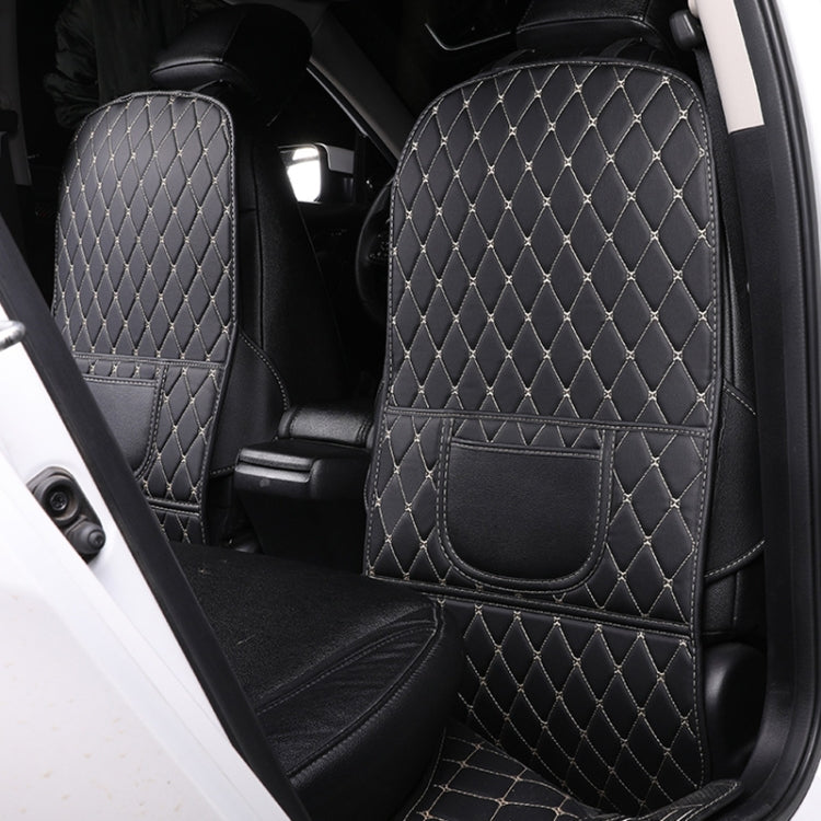 Car All-inclusive Seat Back Anti-kick Mat Rear Anti-dirty Pad Large Size by buy2fix