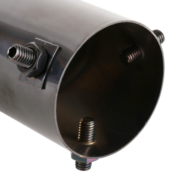 Universal Car Styling Stainless Steel Elbow Exhaust Tail Muffler Tip Pipe, Inside Diameter: 6cm (Grey) - Exhaust Pipes by buy2fix | Online Shopping UK | buy2fix