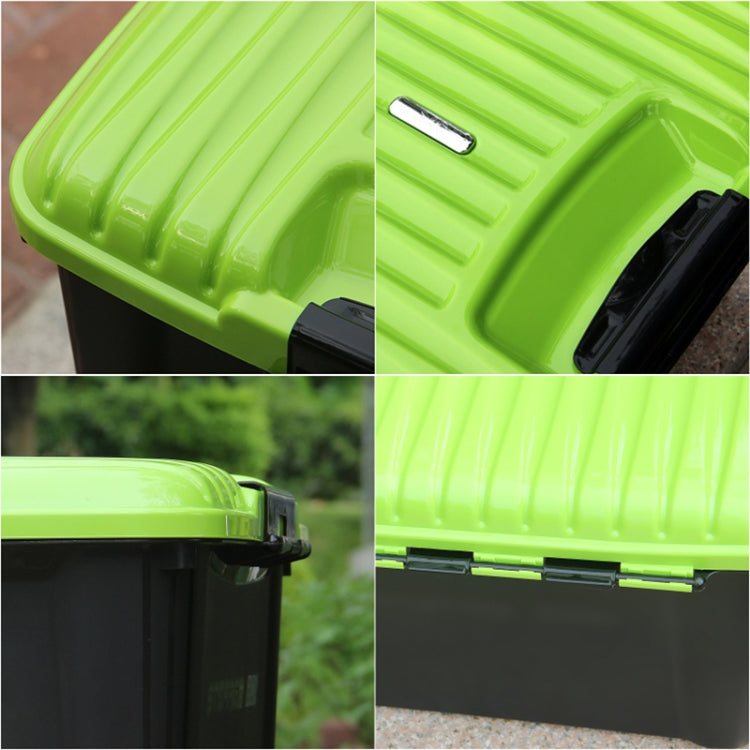 3R-2001 Car / Household Storage Box Sealed Box, Capacity: 30L (Green) - Stowing Tidying by 3R | Online Shopping UK | buy2fix