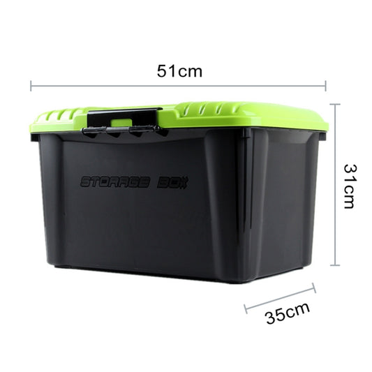 3R-2002 Car / Household Storage Box Sealed Box, Capacity: 40L(Green) by 3R