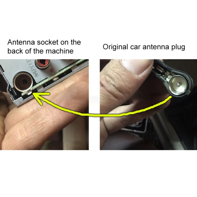 Car CD Antenna FM Machine Antenna Adapter for Volkswagen / Peugeot - DIY Cables by buy2fix | Online Shopping UK | buy2fix