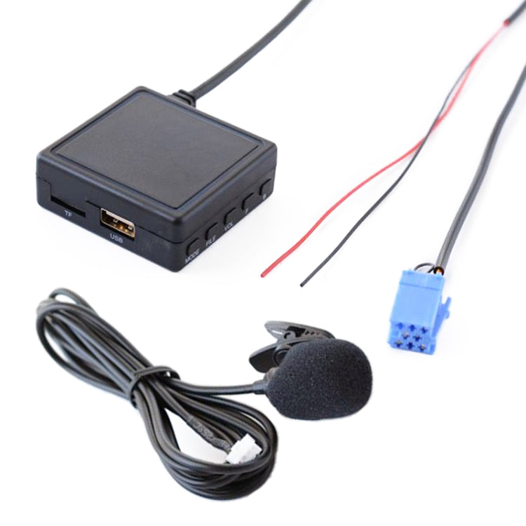 Car AUX Bluetooth Wireless Audio Cable Wiring Harness with MIC for Mercedes-Benz Smart 450 - DIY Cables by buy2fix | Online Shopping UK | buy2fix