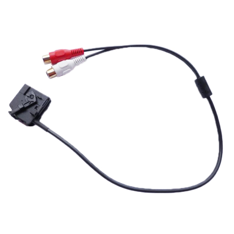 Car 2RCA AUX IN Audio Cable Wiring Harness for Mercedes-Benz Comand 2.0 - DIY Cables by buy2fix | Online Shopping UK | buy2fix