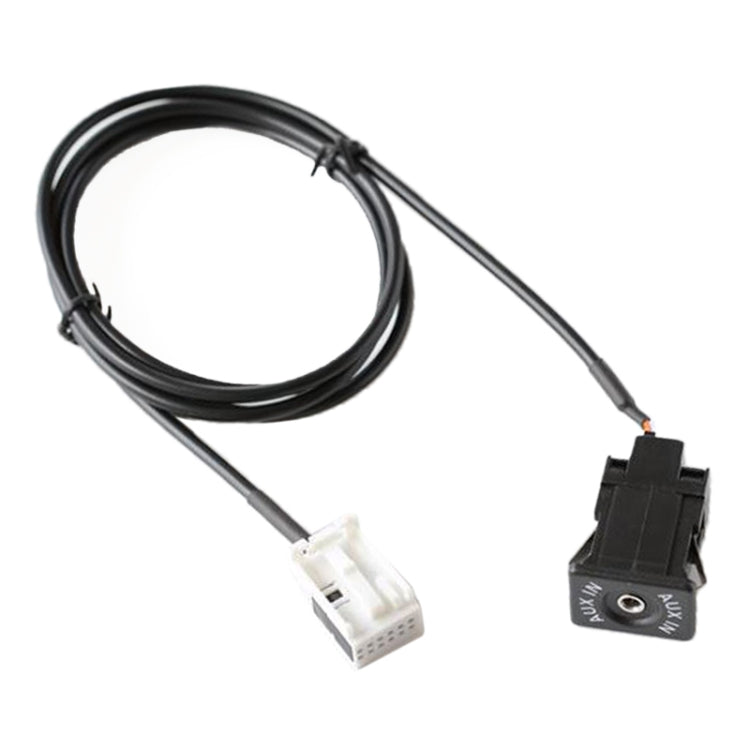 Car Handheld Box AUX Interface Connector + Cable Wire Harness for Volkswagen Bora / Audi - DIY Cables by buy2fix | Online Shopping UK | buy2fix