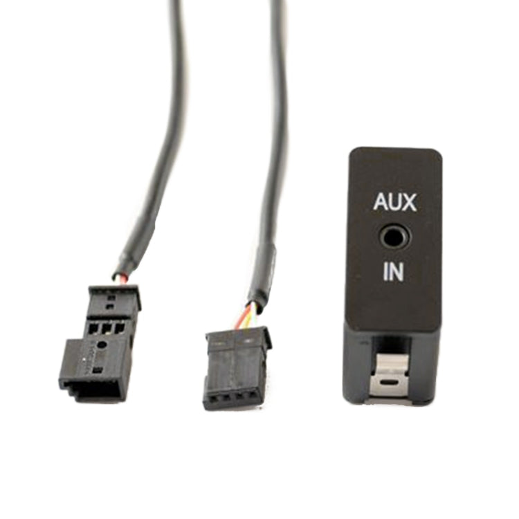 Car Navigation 16:9 Large Screen AUX + Cable for BMW X5 - DIY Cables by buy2fix | Online Shopping UK | buy2fix