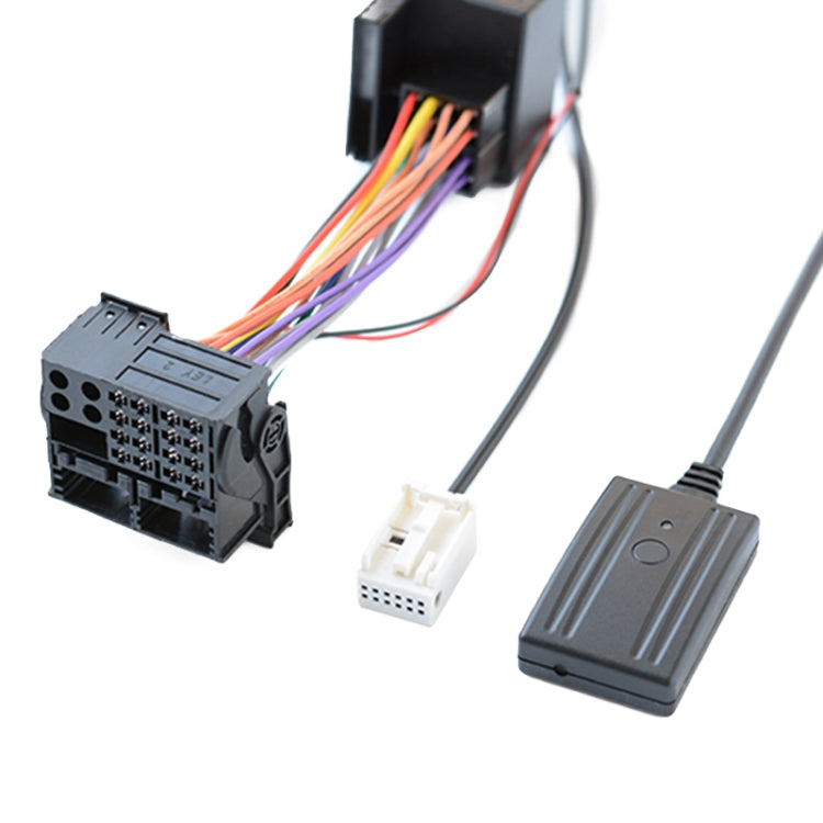 Car AUX Bluetooth Audio Cable + MIC for BMW E60 E63 - DIY Cables by buy2fix | Online Shopping UK | buy2fix