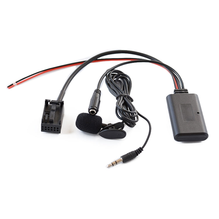 Car AUX Bluetooth Audio Cable + MIC for Ford Fiesta / Focus / S-Max - DIY Cables by buy2fix | Online Shopping UK | buy2fix
