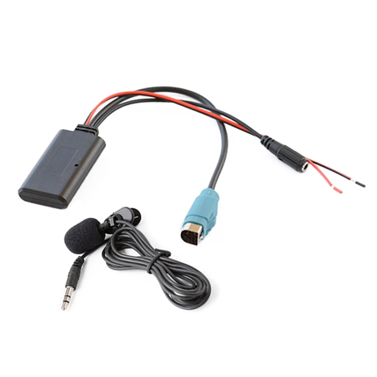 Car AUX Bluetooth Wireless Music Audio Cable + MIC for Alpine Kce-237b 123E 101E 102E 105E 117J 305S - DIY Cables by buy2fix | Online Shopping UK | buy2fix