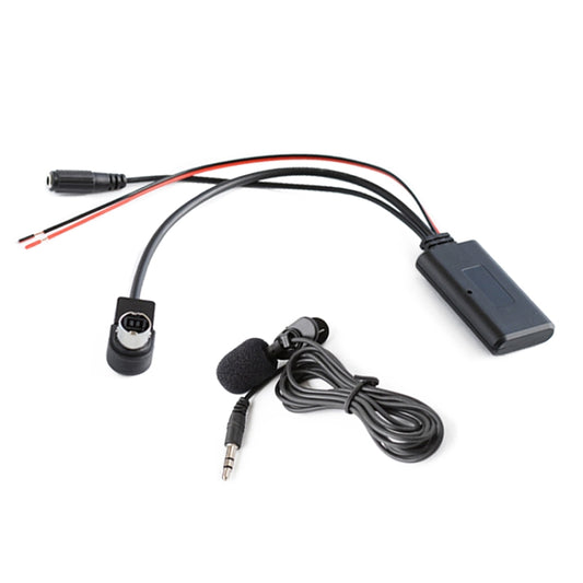 Car AUX Bluetooth Music Audio Cable + MIC for Alpine KCA-121B 9887/105/117/9855/305S by buy2fix