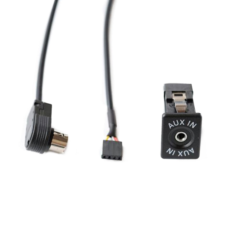Car AUX Interface + Cable for Alpine KCA-121B Ai-NET/AUX 9887/105/117/9855 - DIY Cables by buy2fix | Online Shopping UK | buy2fix