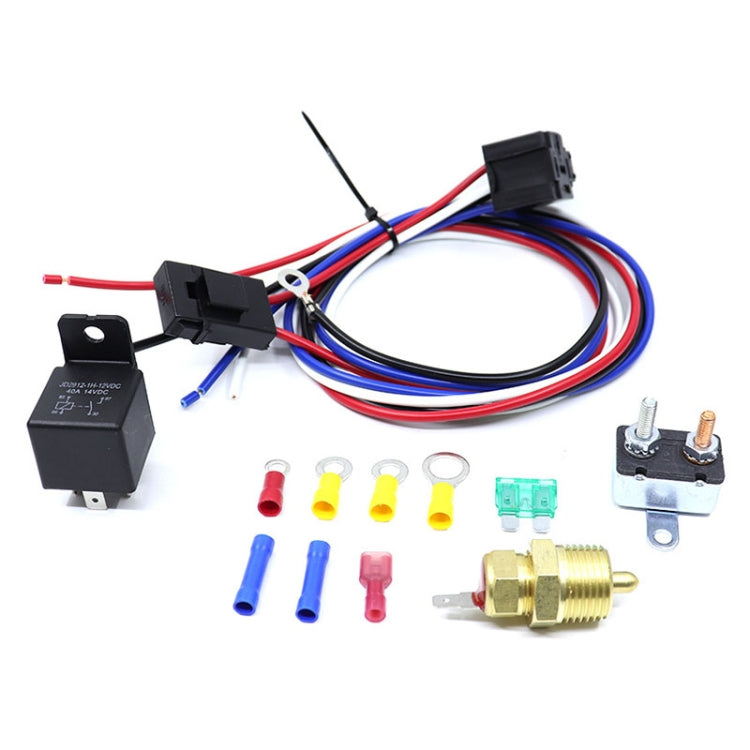 Car Fan Radiator Repair Parts Temperature Sensor Cooling Fan Thermostat - Automobiles Sensors by buy2fix | Online Shopping UK | buy2fix