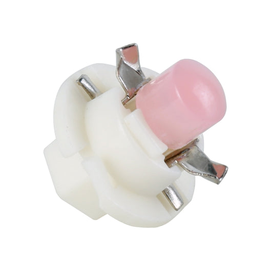 10 PCS B8.4 0.2W DC12V Wedge Instrument Panel COB LED Light Dashboard Gauge Cluster Indicator Lamp Bulb (Pink Light) - Instrument Lights by buy2fix | Online Shopping UK | buy2fix