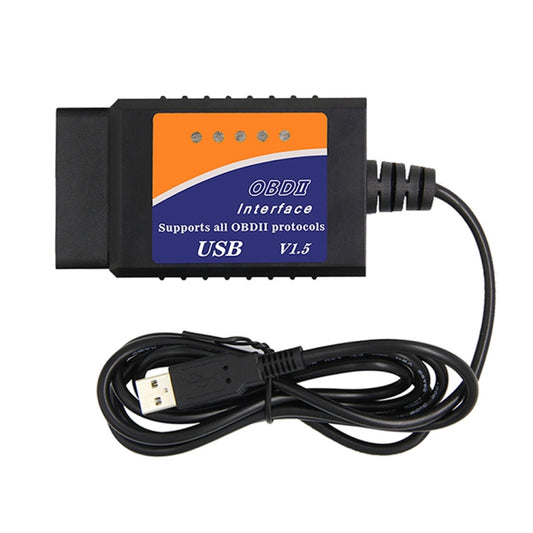 OBD ELM327 V1.5 USB Car Fault Diagnostic Scanner with CH340T Chip - Code Readers & Scan Tools by buy2fix | Online Shopping UK | buy2fix