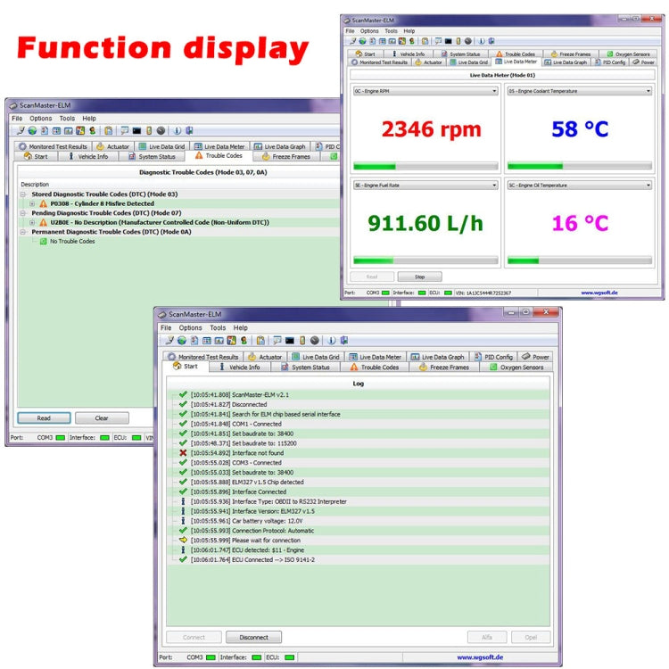 OBD ELM327 V1.5 USB Car Fault Diagnostic Scanner with CH340T Chip - Code Readers & Scan Tools by buy2fix | Online Shopping UK | buy2fix