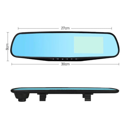 VS6 Car 4.3-inch Dual-lens HD Night Vision Driving Recorder Support Parking Monitoring / Motion Detection by buy2fix