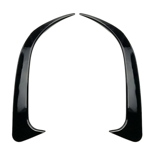 Car Rear Bumper Wind Knife Blade Decoration Sticker for Mercedes-Benz CLA200/220/250/260 (Black) by buy2fix