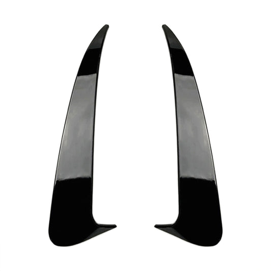 Car Rear Bumper Air Outlet Wind Knife Blade Decoration Sticker Strip for Mercedes-Benz C Class W205 (Black) by buy2fix