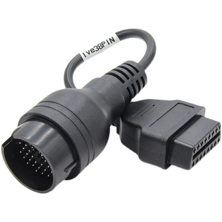 38 Pin to OBD2 Truck Cable for IVECO - Cables & Connectors by buy2fix | Online Shopping UK | buy2fix